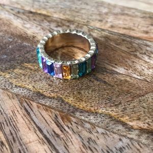 Multicolored Alidia ring